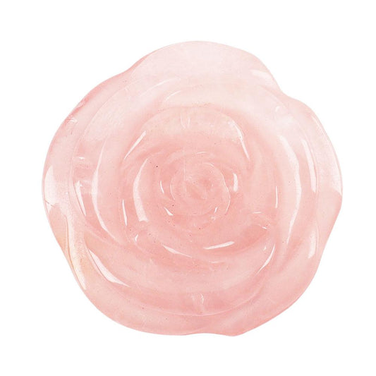 Crystal Flower Pocket Stone Hand Carved Gemstone Flower Healing Crystal Rose Flower For Sale Plants Bulk Best Crystal Wholesalers