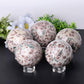 2.5"- 4.0" Firework Agate Sphere Best Crystal Wholesalers