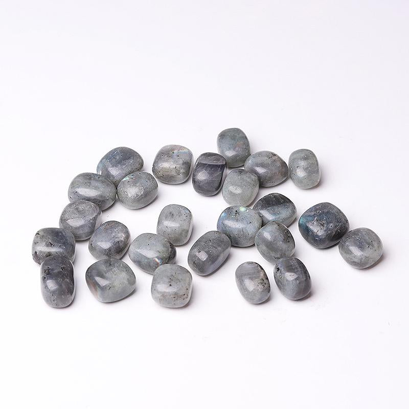 0.1kg 20mm-25mm Labradorite Cubes bulk tumbled stone Best Crystal Wholesalers