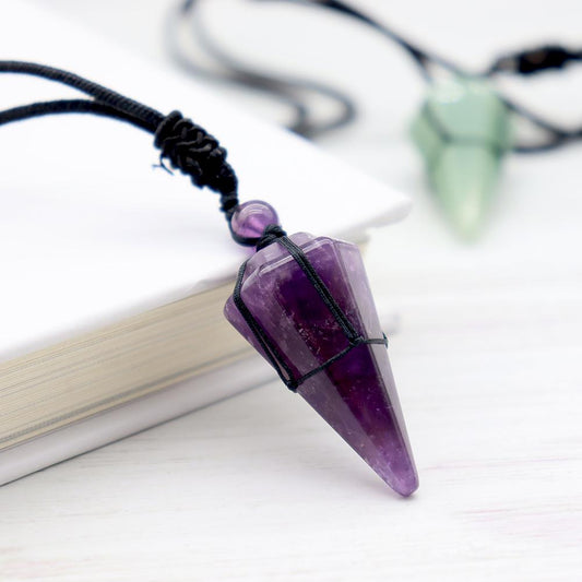 Arrow Shaped Obsidian Quartz Crystal Stone Necklace Best Crystal Wholesalers