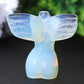 2" Crystal Model with Wings Carving Bulk Best Crystal Wholesalers
