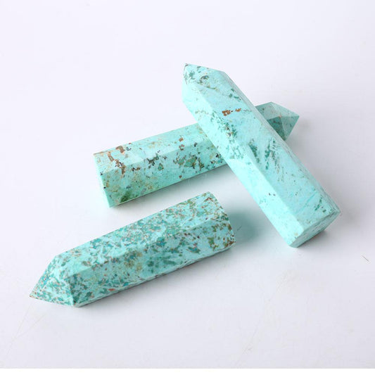 Set of 3 Chrysocolla Towers Points Bulk Best Crystal Wholesalers