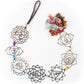 Chakra Metal Car Hanging Ornament With Crystal Tassel Best Crystal Wholesalers