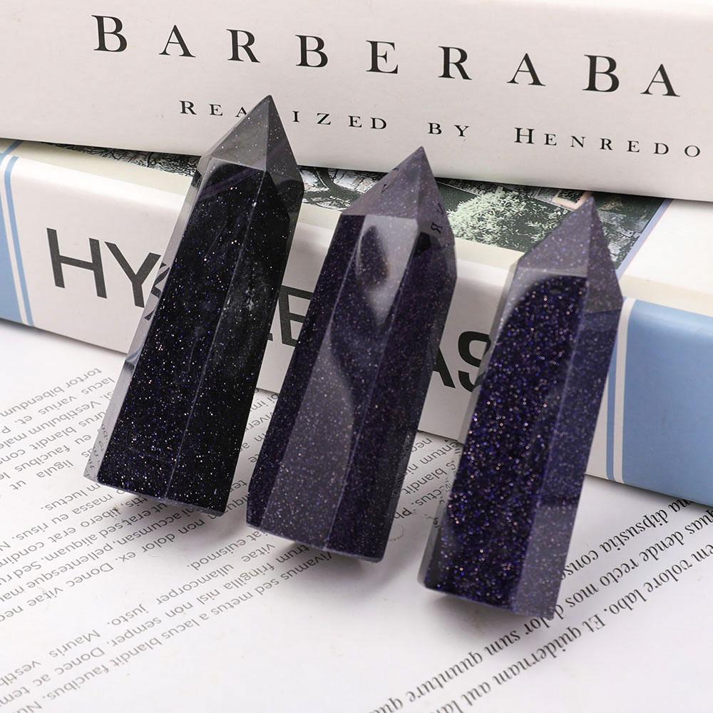 Blue Sandstone Crystal Towers Points Bulk Best Crystal Wholesalers