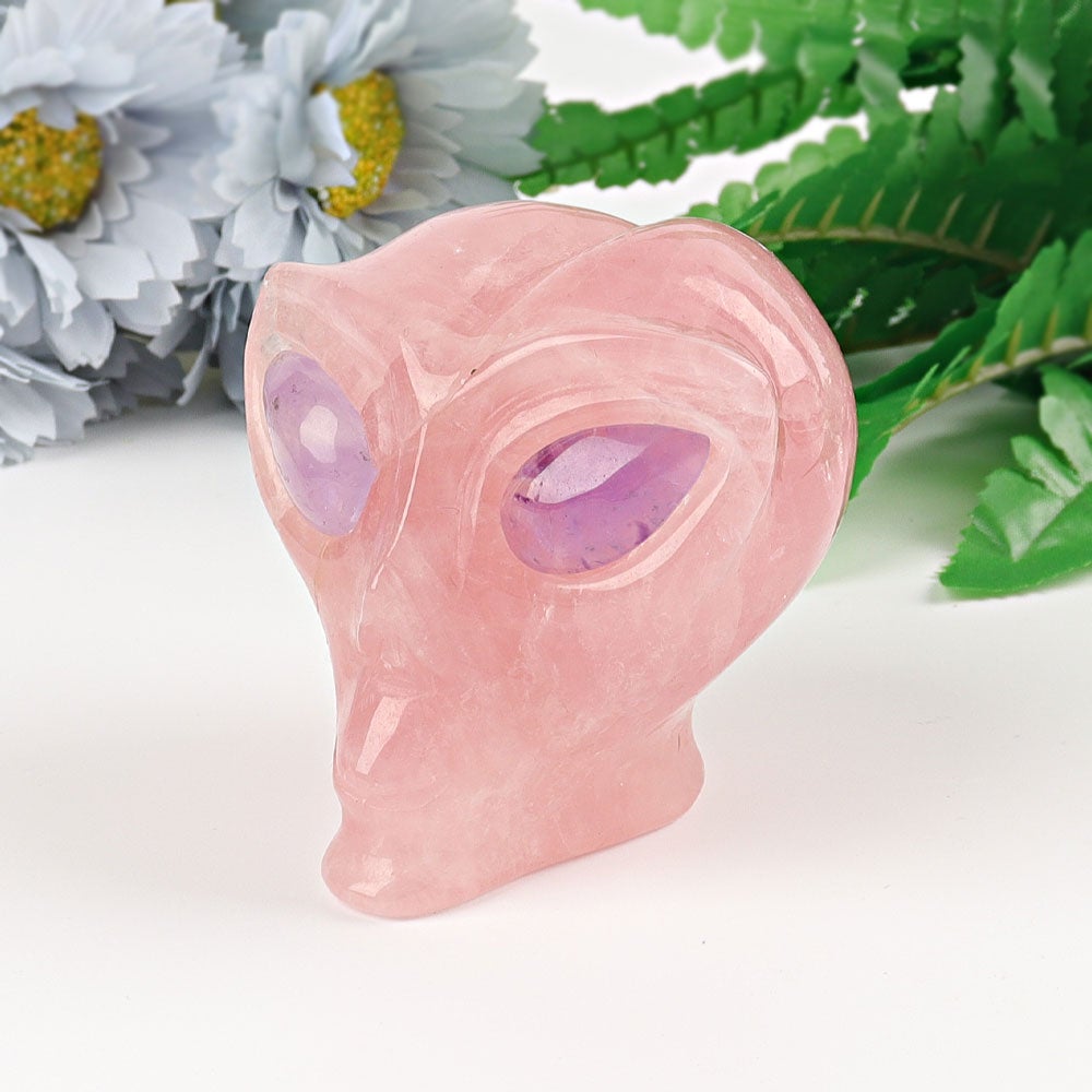 2.5" Alien Skull Crystal Carving Best Crystal Wholesalers