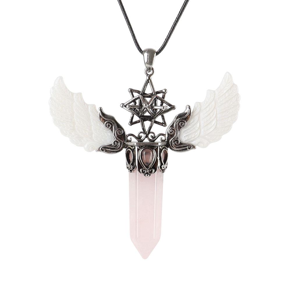 Crystal Point Vintage Wing Pendant Best Crystal Wholesalers