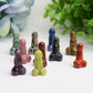 1.1" Mixed Crystal Mini Ding Ding Crystal Carving Model Bulk Crystal wholesale suppliers