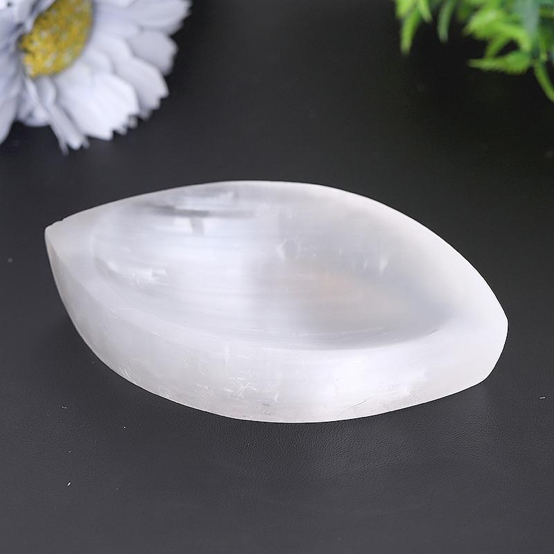 4.2" Polished Selenite Bowls Bulk Best Crystal Wholesalers