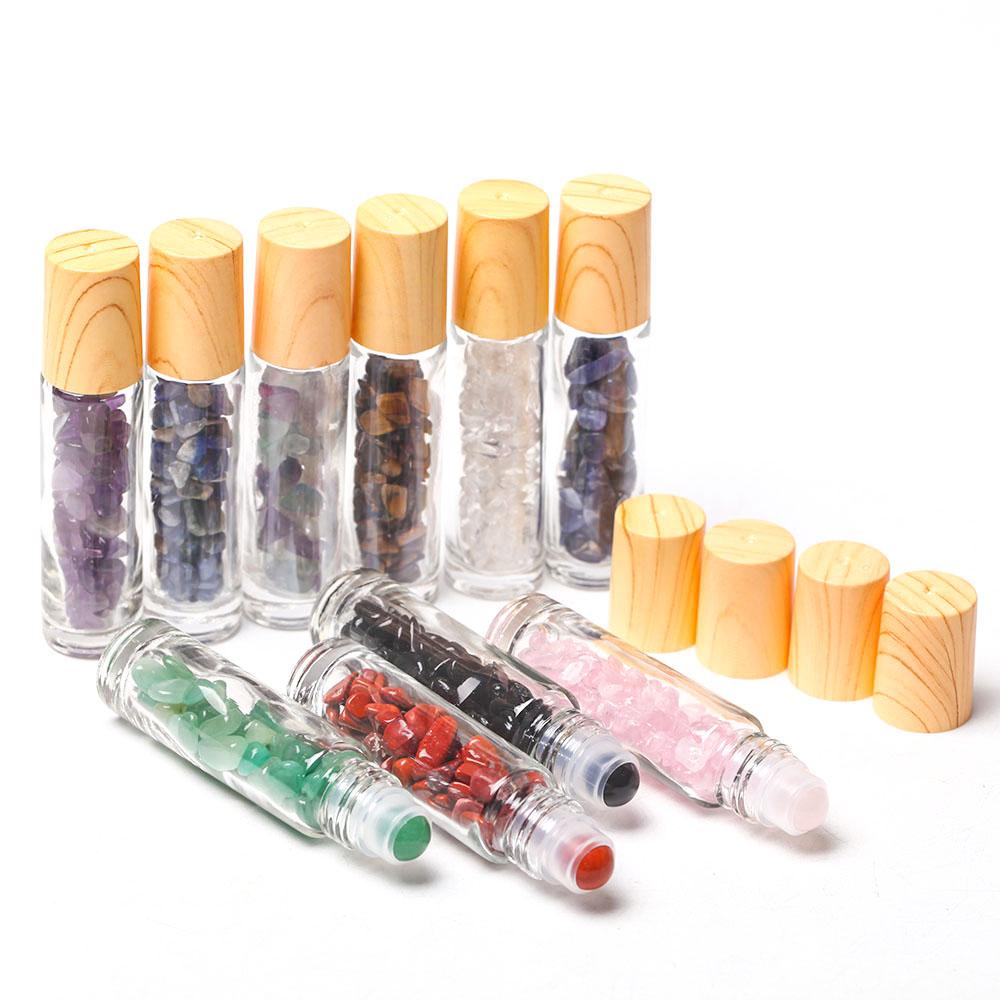 10 Pack Crystal Chips Oil Roller