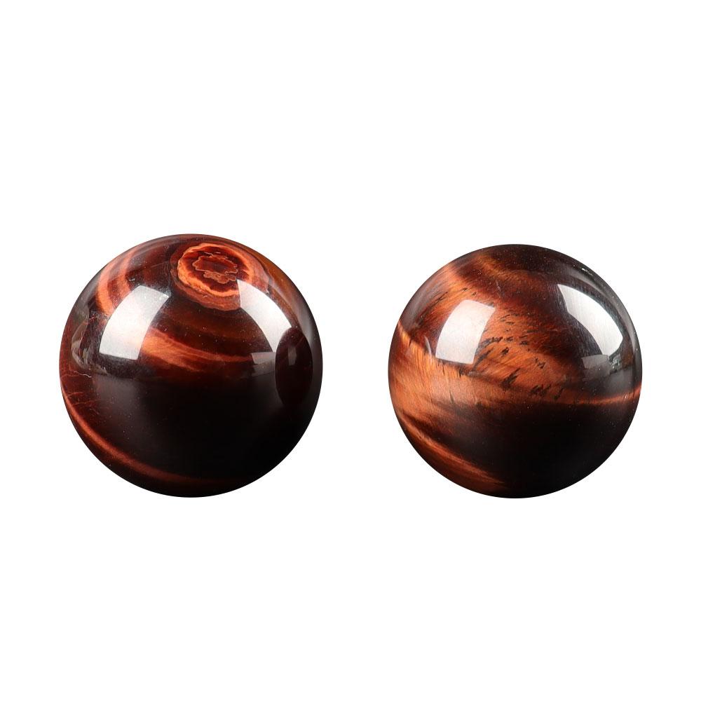 1.2"-1.3" Red Tiger Eye Crystal Sphere Best Crystal Wholesalers