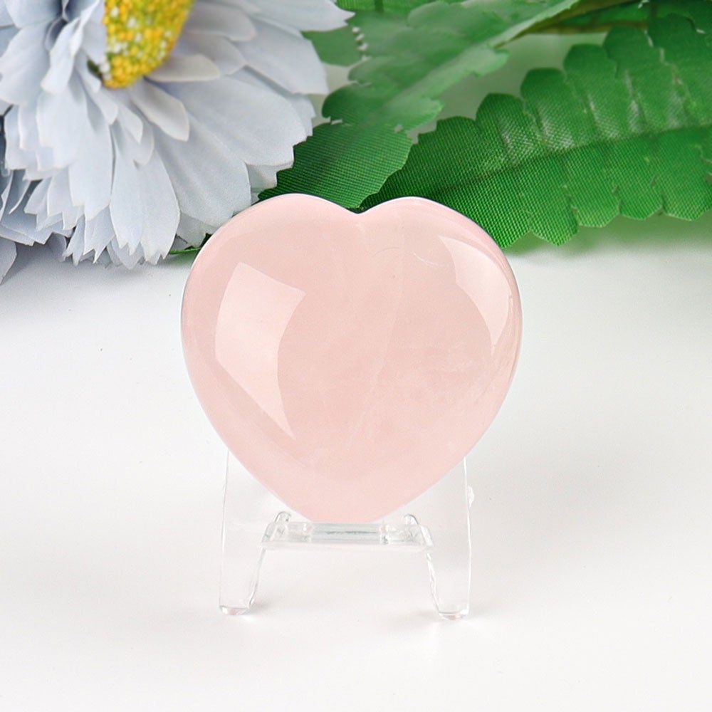 1.5" Heart Crystal Carvings Mini Best Crystal Wholesalers