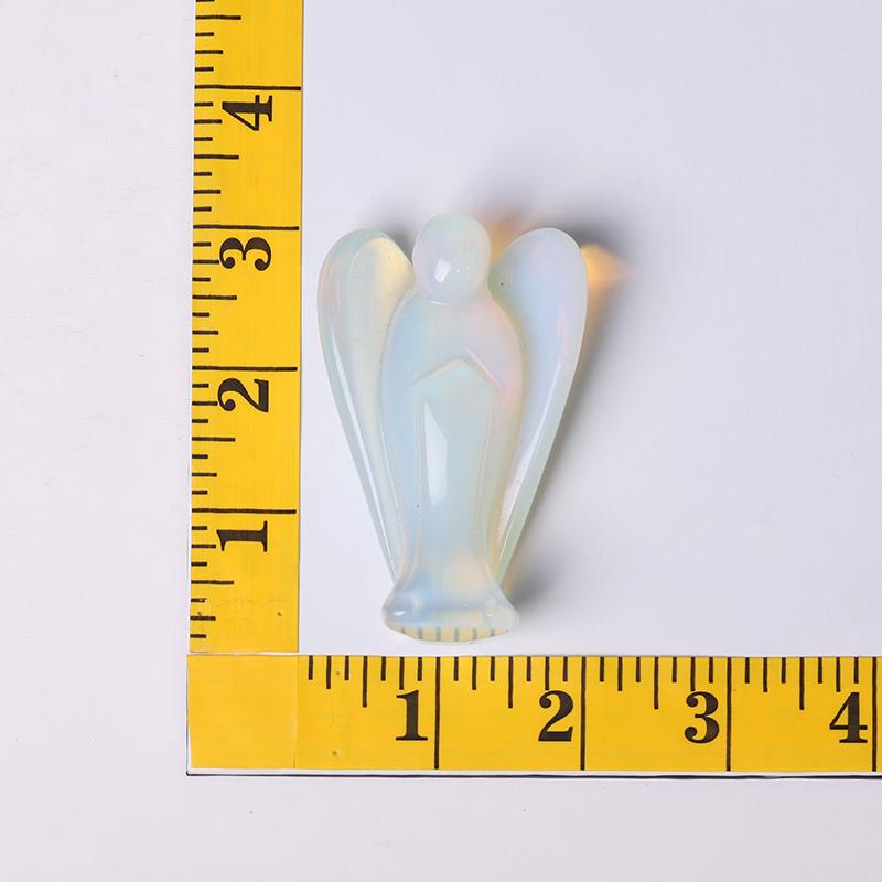 3" Opalite Angel Crystal Carvings Model Bulk Best Crystal Wholesalers