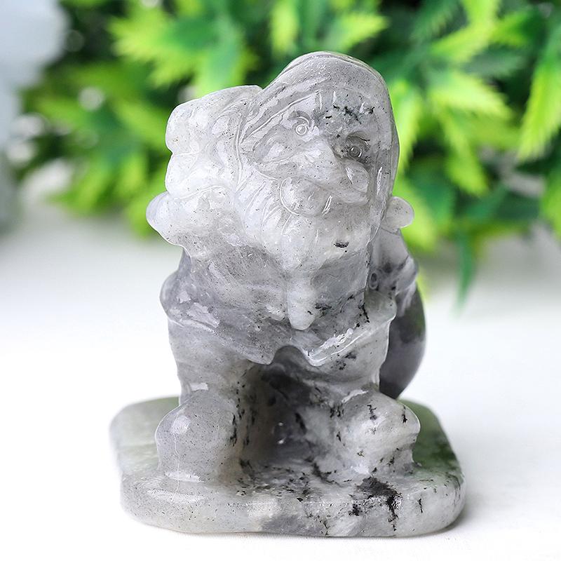 2.2" Labradorite Santa Claus Crystal Carvings Best Crystal Wholesalers