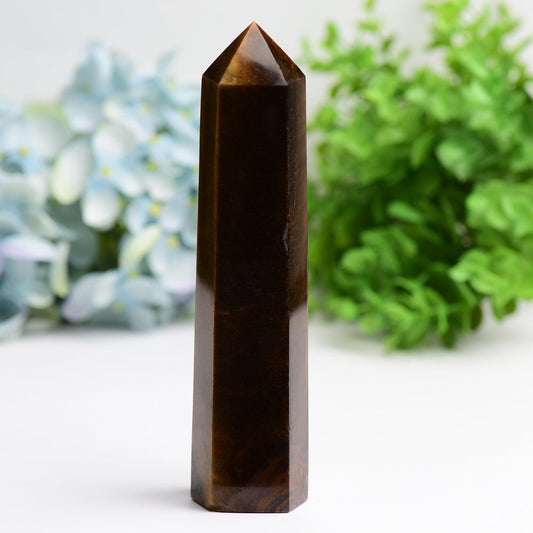 6.0"-8.0" Tiger's Eye Crystal Tower Bulk Crystal wholesale suppliers