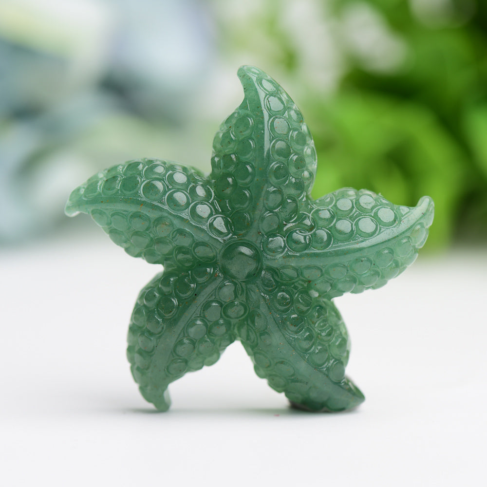 2.0" Sea Star Crystal Carving Animals Bulk Best Crystal Wholesalers