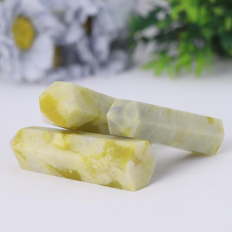 Wholesale Natural Serpentine Jade Points Healing Crystal Tower Best Crystal Wholesalers