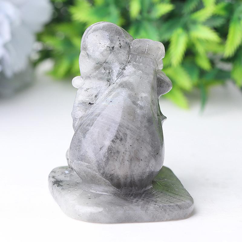 2.2" Labradorite Santa Claus Crystal Carvings Best Crystal Wholesalers