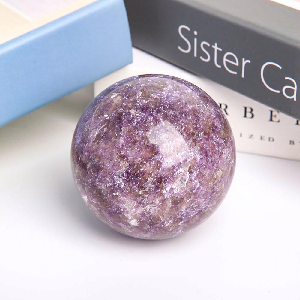 2.85” Lepidolite Sphere Best Crystal Wholesalers