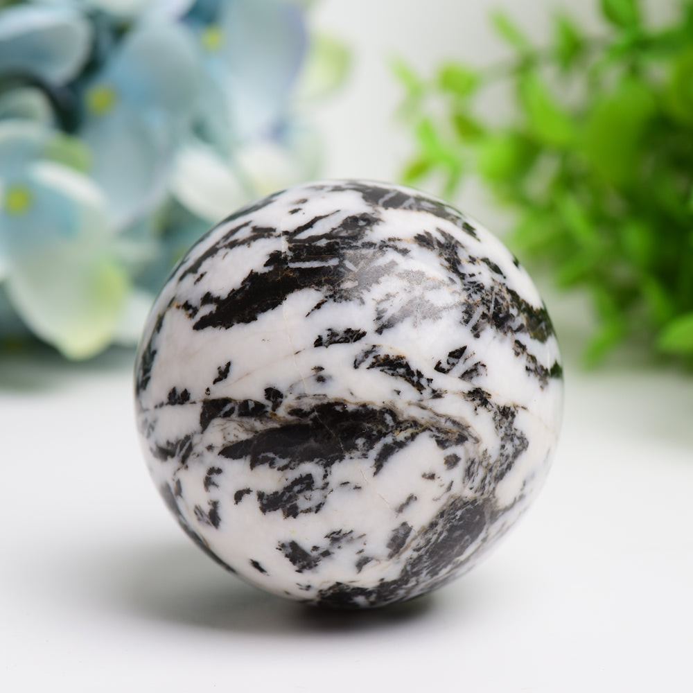 2.5"-4.0" Zebra Jasper Crystal Sphere Bulk WholesaleBest Crystal Wholesalers