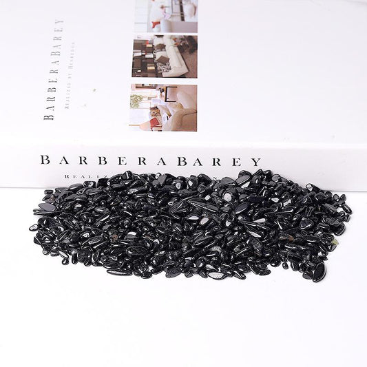 0.1kg Natural Black Tourmaline Chips Best Crystal Wholesalers