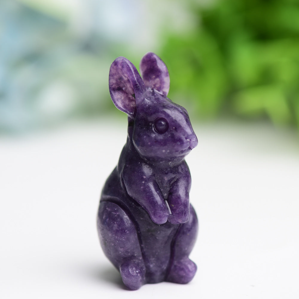 2.2" Rabbit Crystal Carving Animal Bulk Best Crystal Wholesalers