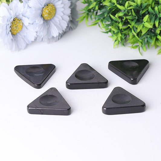 2" Shungite Sphere Holder-Triangle Best Crystal Wholesalers