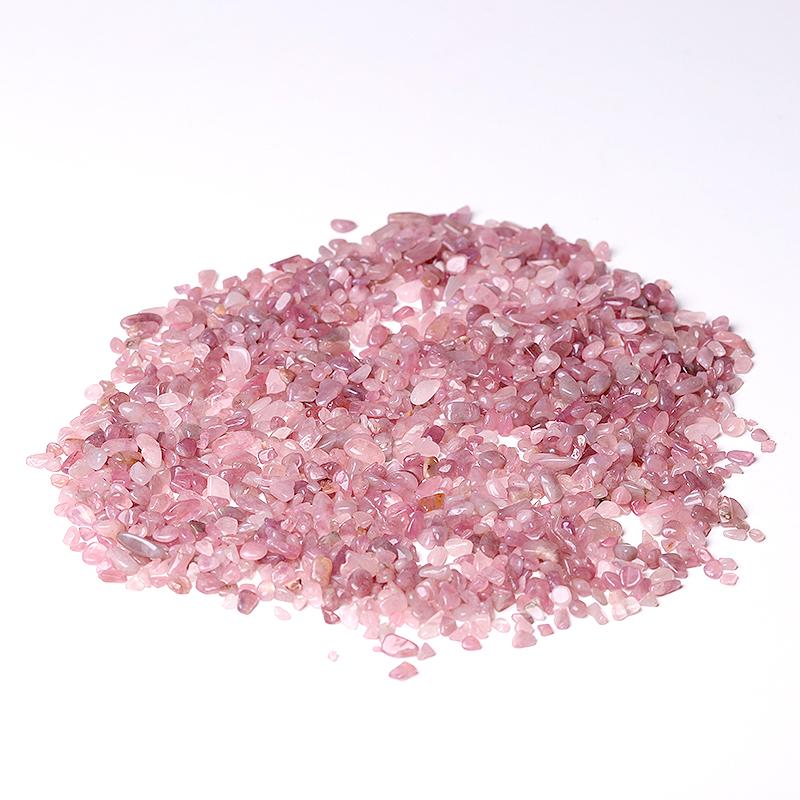 0.1kg Natural Madagascar Rose Quartz Chips Best Crystal Wholesalers