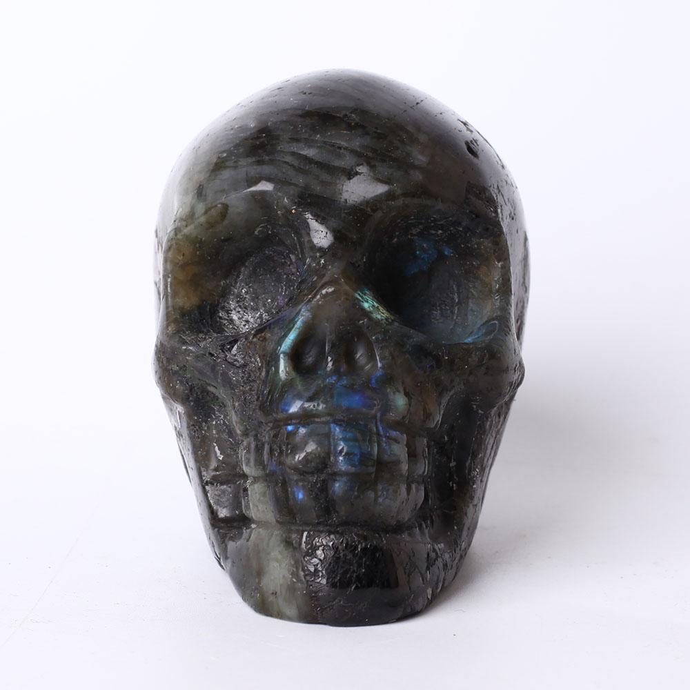 3" Larbradorite Crystal Carving Skull Best Crystal Wholesalers