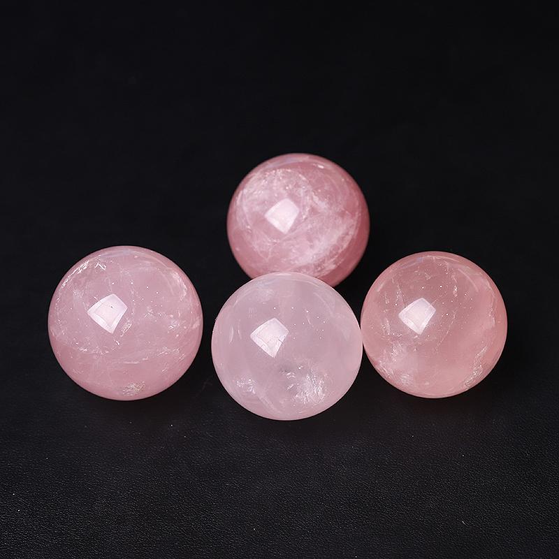 1.5" Rose Quartz Crystal Sphere Best Crystal Wholesalers