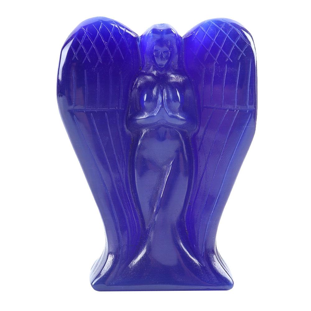 Hand Carved Cat Eye Crystal Angel Figurine Statue Model Bulk Best Crystal Wholesalers