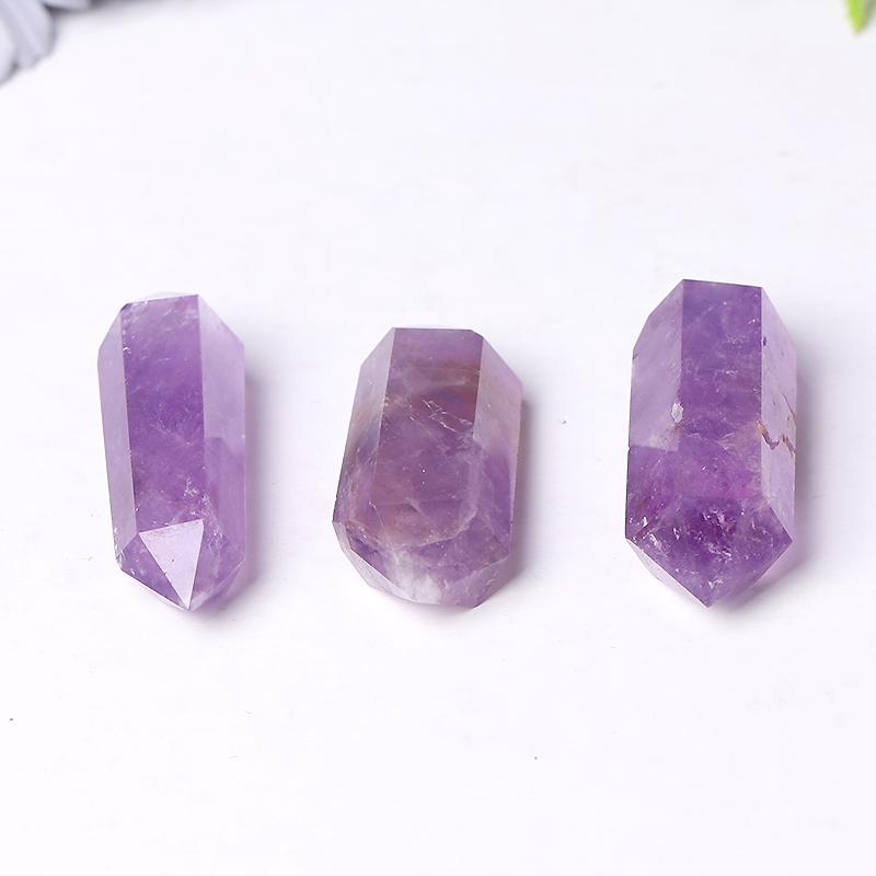 Natural Amethyst Double Terminated Towers Points Bulk Best Crystal Wholesalers