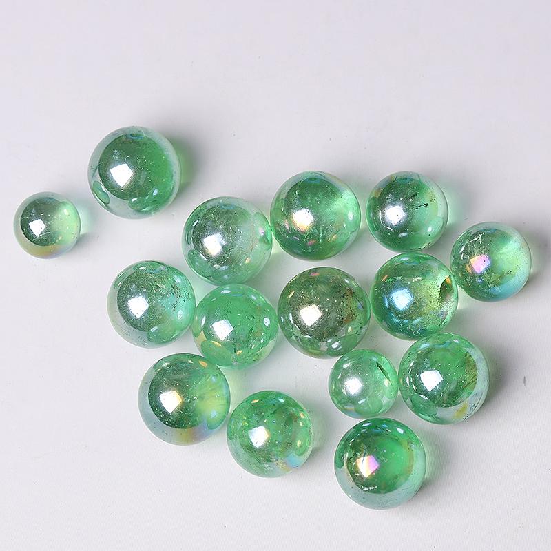 0.25kg Aura Green Crystal Sphere Best Crystal Wholesalers