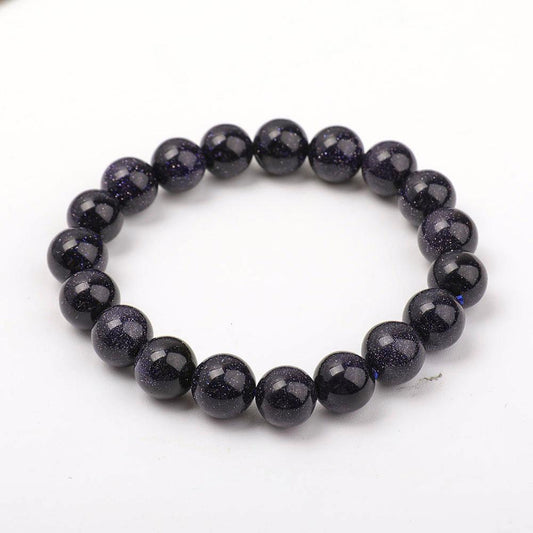 12mm Blue Sandstone Bracelet Best Crystal Wholesalers