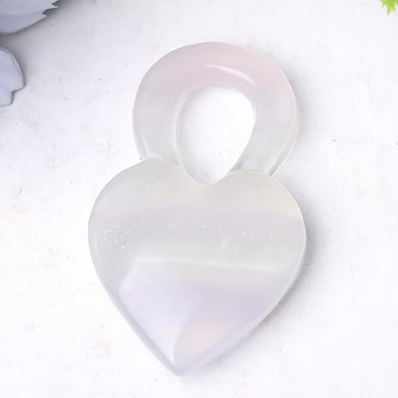 2.6" Heart Crystal Carvings Best Crystal Wholesalers