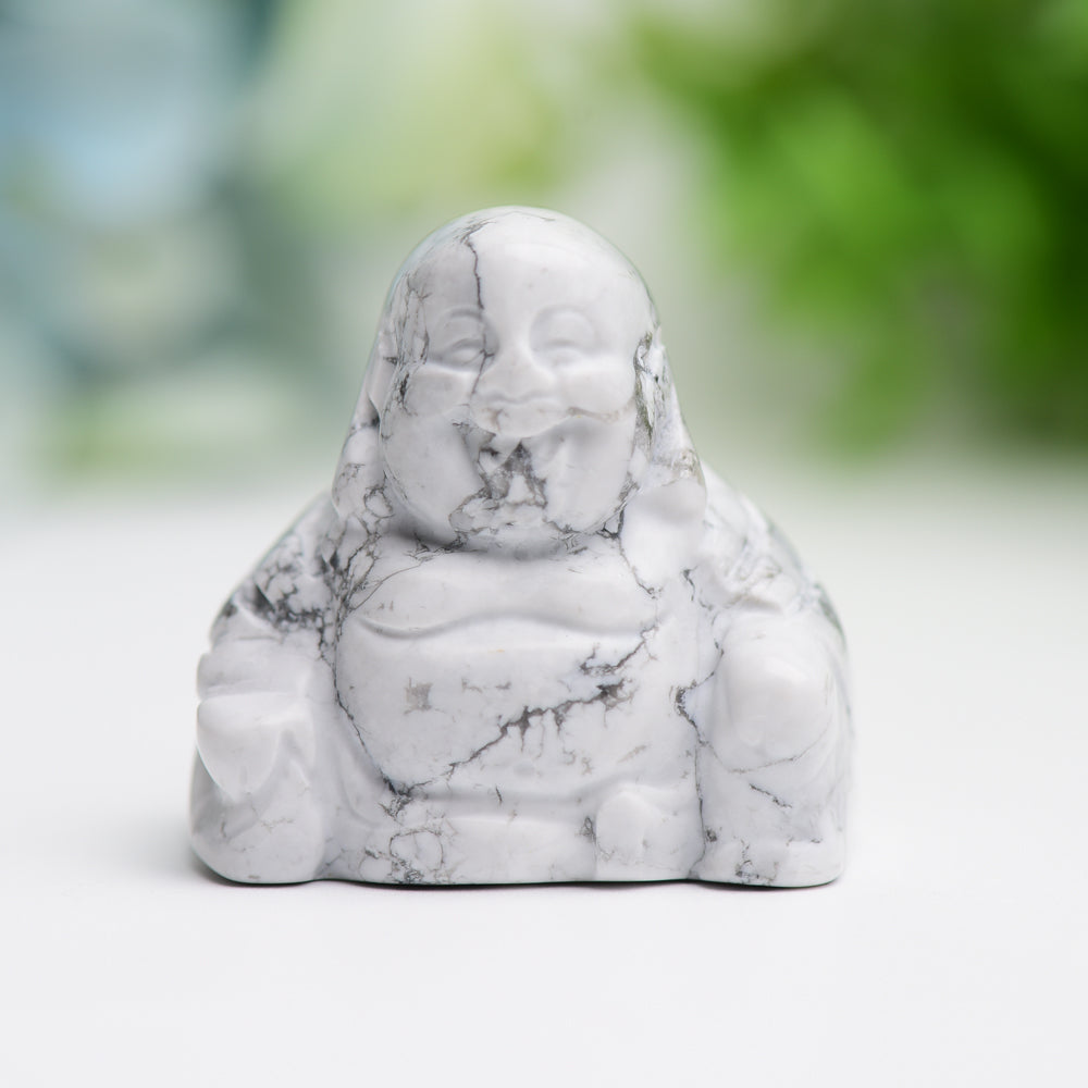 1.4" Mixed Crystal Buddha Crystal Carving  Free Form Model Bulk Best Crystal Wholesalers