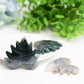 2.0" Moss Agate Maple Leaf Crystal Carving Plants Bulk Best Crystal Wholesalers