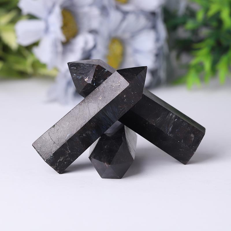 Natural Astrophylite Towers Points Bulk for Collection Healing Tower Best Crystal Wholesalers